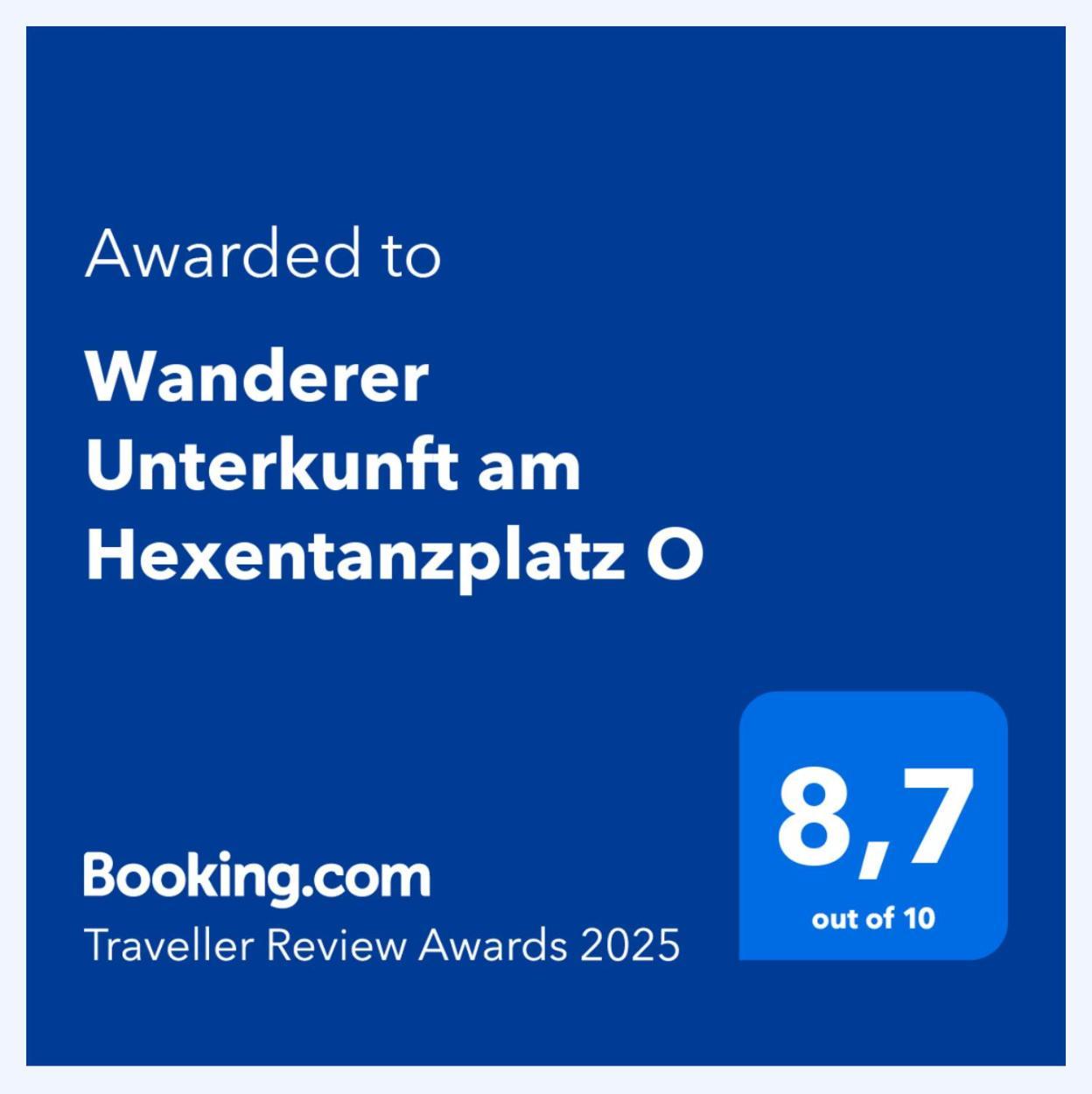 Wanderer Unterkunft Am Hexentanzplatz O Thale Luaran gambar